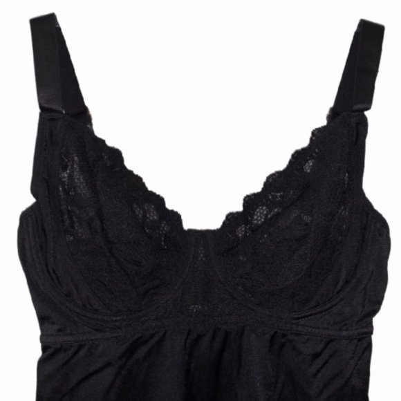 Style Shapewear - Black Underwire - Size 32D - Picture 4 of 5
